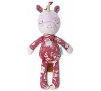 Lilliputiens Peluche Lena la licorne amie de la nuit Rose Polyester/Tissu/Mousse Dès 12 mois