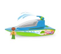 Lena BOAZZ Bateau de Sport 36 cm, Bateau Jouet Indoor et Outdoor, pour Enfants à partir de 2 Ans, avec réservoir d'eau et Fonction éclaboussure