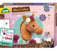 Lena Licol à paillettes Hobby Horsing - Kit de bricolage créatif avec perles, pendentifs et fleurs artificielles - Avec instructions (français non garanti) - Pour enfants à partir de 6 ans