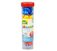 Lena- Lot de 130 Clous Couleurs Mixtes Classiques colorée avec Un diamètre de 5 mm, 10 mm et 15 mm-pour Les Enfants à partir de 3 Ans-Kit de Bricolage mosaïque, 35060, Multicolore