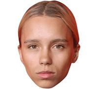 Lena Mantler (Hair Up) Big Head. Masque Plus Grand Que Nature.