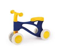 LENA - My First Scooter Bleu-Jaune - Trottinette Enfant dès 18 Mois, Usage intérieur & extérieur, 48 cm, essieux Acier zingué 6 mm, certifié TÜV & GS, Fabriqué en Europe