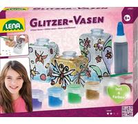 Lena Peinture sur verre - couleurs vibrantes