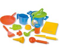 Lena Plastic Sand Dish Set 14 pieces