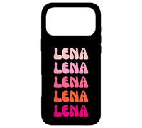 Lena Retro Stack Design Coque pour iPhone 17 Pro Max