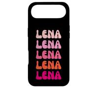 Lena Retro Stack Design Coque pour iPhone Air