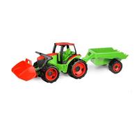 Lena Tracteur avec cuillère et chariot