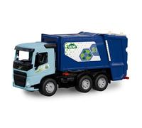Lena® WORXX Camion-ordures Volvo FMX - Camion Jouet 52 cm avec mécanisme de Levage, 3 essieux en Acier, certifié TÜV, dès 3 Ans, pour intérieur & extérieur, Fabriqué en Europe