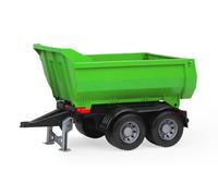 Lena Worxx Remorque Tracteur Jouet avec Benne basculante et hayon, Axes en Acier galvanisé de 5 mm, pour Deutz-Fahr Agroton 7250 TTV, intérieur et extérieur, pour Enfants à partir de 3 Ans