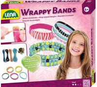 Lena Wrappy Bands, set de fabrication de bracelets pour enfants, 6 ans(a), Multicolore