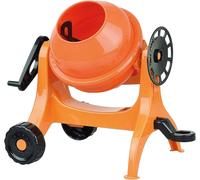 Lena- X Voiture Bétonnière 24 Cm, Orange, Ciment Pour La Plage, Mélangeur Avec F