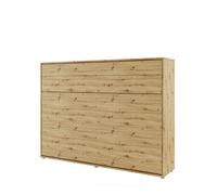 Lenart Bed concept lit à roulettes 211x46-168x157cm Chêne