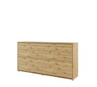 Lenart Lit bed Concept mural horizontal cm211x46-118x107H Chêne