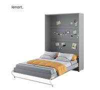 Lenart Lit escamotable Concept Pro CP01 140x200 vertical gris mat