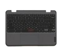 Lenboes Coque supérieure pour ordinateur portable avec pavé tactile de clavier américain pour Lenovo 100e Chromebook Gen 3 82UY 82V0 5M11H52901 5M11H52911 5M11H52905