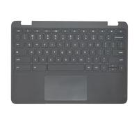 lenboes Coque supérieure pour ordinateur portable avec pavé tactile et pavé tactile pour Lenovo 100e Chromebook Gen 4 Intel 83G8 83G9 5CB1M21496