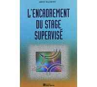 L'encadrement du stage supervisé