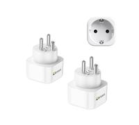 LENCENT Adaptateur Prise Danemark Type K pour Prises du Danemark/Groenland