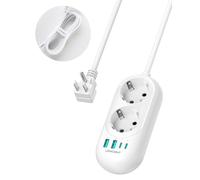 LENCENT Adaptateur Prise USA, Adaptateur FR vers Americaine Câble 1,2 m