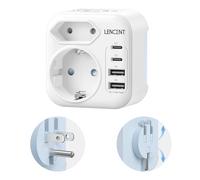 LENCENT Adaptateur Prise USA Adaptateur Prise Canada Americaine US