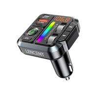 LENCENT Transmetteur FM Allume Cigare Bluetooth 5,3 Émetteur FM Radio