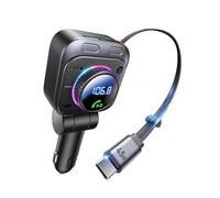 LENCENT Transmetteur FM Bluetooth 5.4, Chargeur Rapide Max 72W