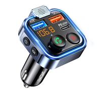 LENCENT Transmetteur FM Voiture, Allume Cigare Bluetooth 5.3 Émetteur Radio