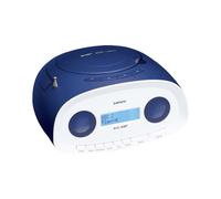 Radio portable Boombox DAB +/FM avec lecteur CD et USB, AUX, MP3 Lenco SCD-69 Bleu