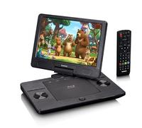 Lenco Lecteur Blu-ray/DVD portable BRP-1150BK 11,5" TFT 1024x600 USB/SD Batterie intégrée Noir