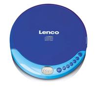 Lenco CD-011 - Lecteur CD portable avec fonction de rechargement - Bleu