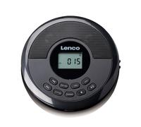 Lenco CD-340BK - Lecteur CD/MP3 portable avec Bluetooth et haut-parleurs intégrés - Noir