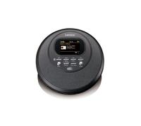 Lecteur CD portable Lenco CD-500 - Diskman - Walkman Bluetooth - radio DAB+ - anti-choc - fonction livre audio - batterie intégrée - noir