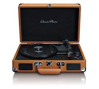 Lenco TT-10 Tourne-disque entraîné par courroie Noir, Marron, Acier inoxydable Automatique