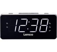 Lenco Radio-réveil CR-18 blanc