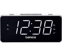 Lenco Radio-réveil CR-18 blanc
