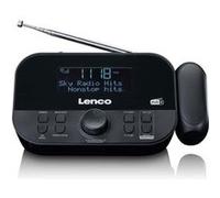 Lenco Radio-réveil CR-615BK DAB+/FM avec projection de l'heure Noir