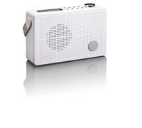 Lenco DAB + radio-réveil avec FM PDR-030 Blanc