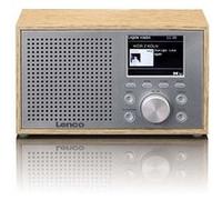 Lenco Radio DAR-017WH – DAB+/FM, Bluetooth, caisson en bois – Chêne