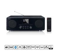 Lenco DAR-061BK - Radio DAB+/FM avec lecteur CD et Bluetooth® - Noir