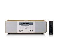 Radio stéréo DAB+/FM, CD, 2 USB, Bluetooth®, QI, télécommande Lenco DAR-251WDWH Bois Bois