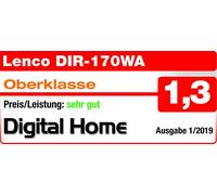 Lenco DIR-170 Radio Numérique - Internet WLAN - 2x10 Watt (RMS) - Braun