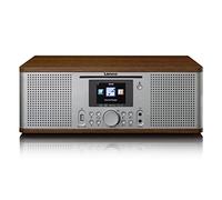 Lenco Radio Internet DIR-270 DAB+ CD/MP3 Bluetooth Wi-Fi Spotify écran 2,8" Bois/argenté