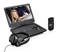 Lenco Lecteur DVD portable DVP-1010 – écran 10" – DVD-R/RW, DVD+R, CD – casque, télécommande