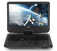 Lenco Lecteur DVD portable DVP-1010 – écran 10" – DVD-R/RW, DVD+R, CD – casque, télécommande