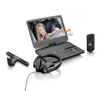 Lenco DVP-1010BK Téléviseur portable avec lecteur DVD