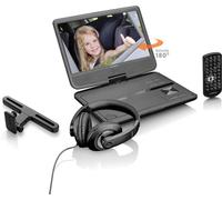 Lenco DVP-1010BK Téléviseur portable avec lecteur DVD