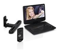 Lenco DVP-901BK - Lecteur DVD portable de 9 pouces avec connexion USB et dispositif de suspension - Noir G