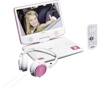 Lenco DVP-910 Lecteur DVD Lecteur CD, avec écran rose