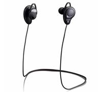 Lenco Écouteurs sans fil EPB-015 – Intra-auriculaires avec micro, Batterie 110mAh, Lumière, Noir
