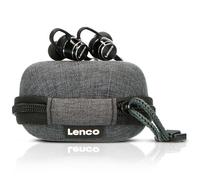 Lenco EPB-160BK - Ecouteurs Bluetooth résistants à la transpiration avec étui de chargement - Noir